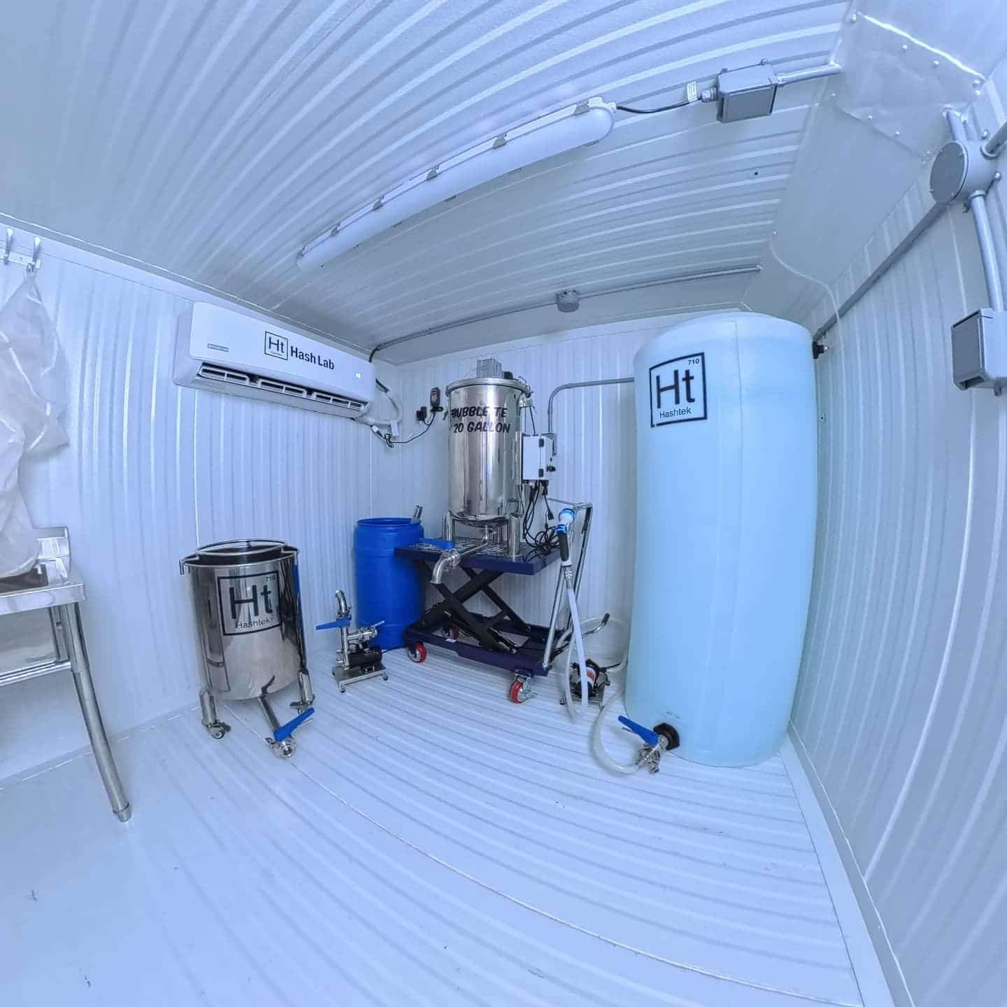 Hashtek home hash lab wash setup