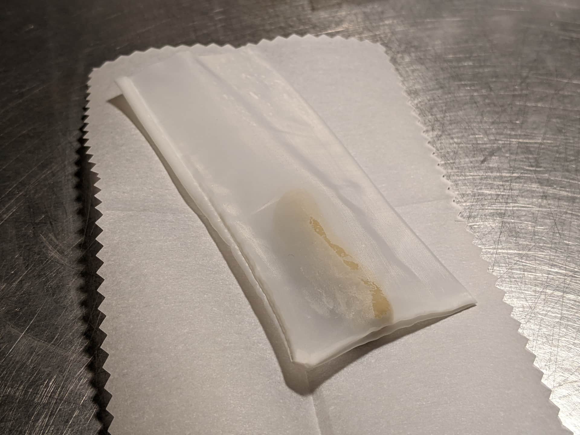 bagged hash rosin for thca mechanical separation
