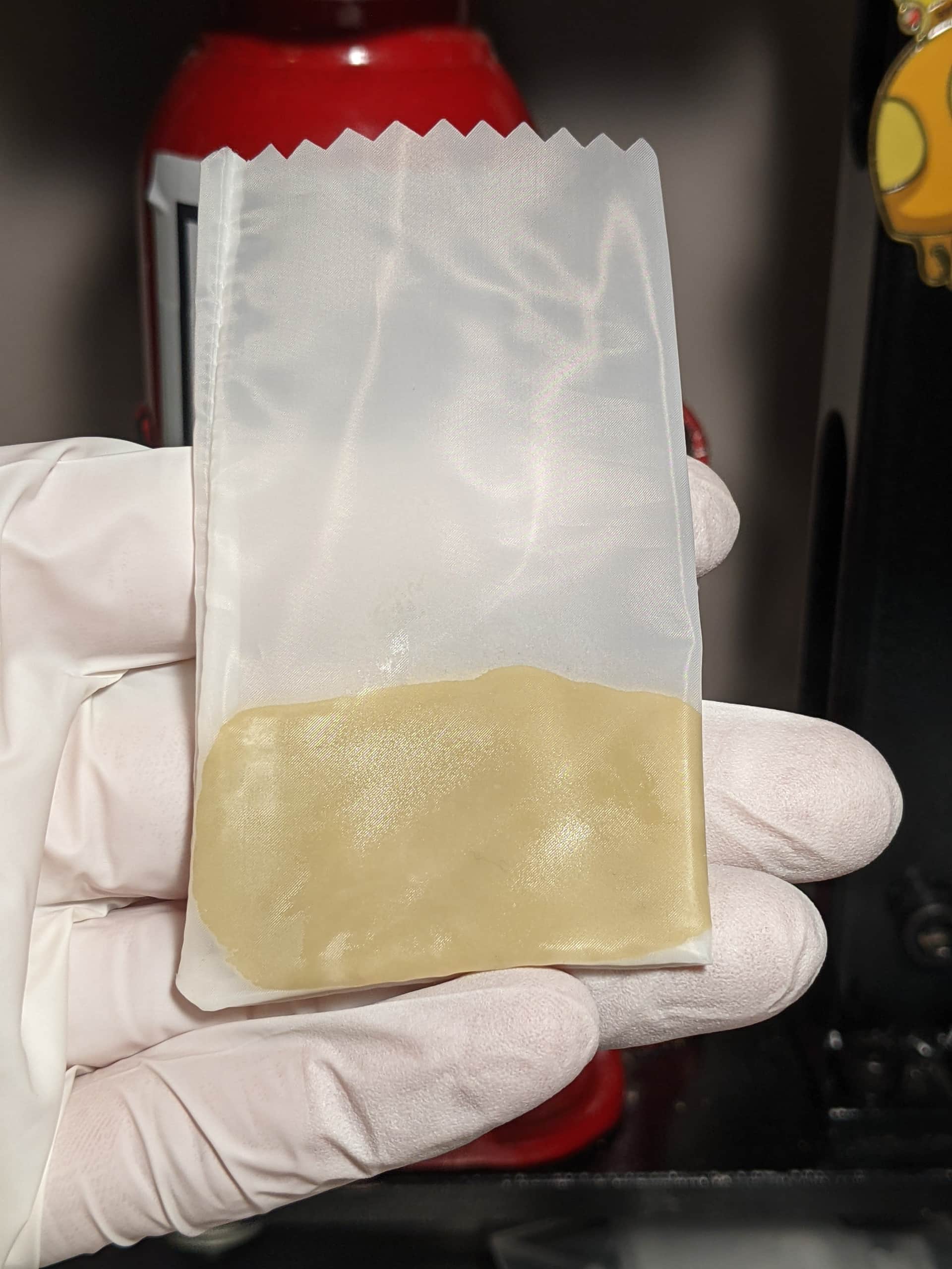 THCA separation prep molded hash rosin