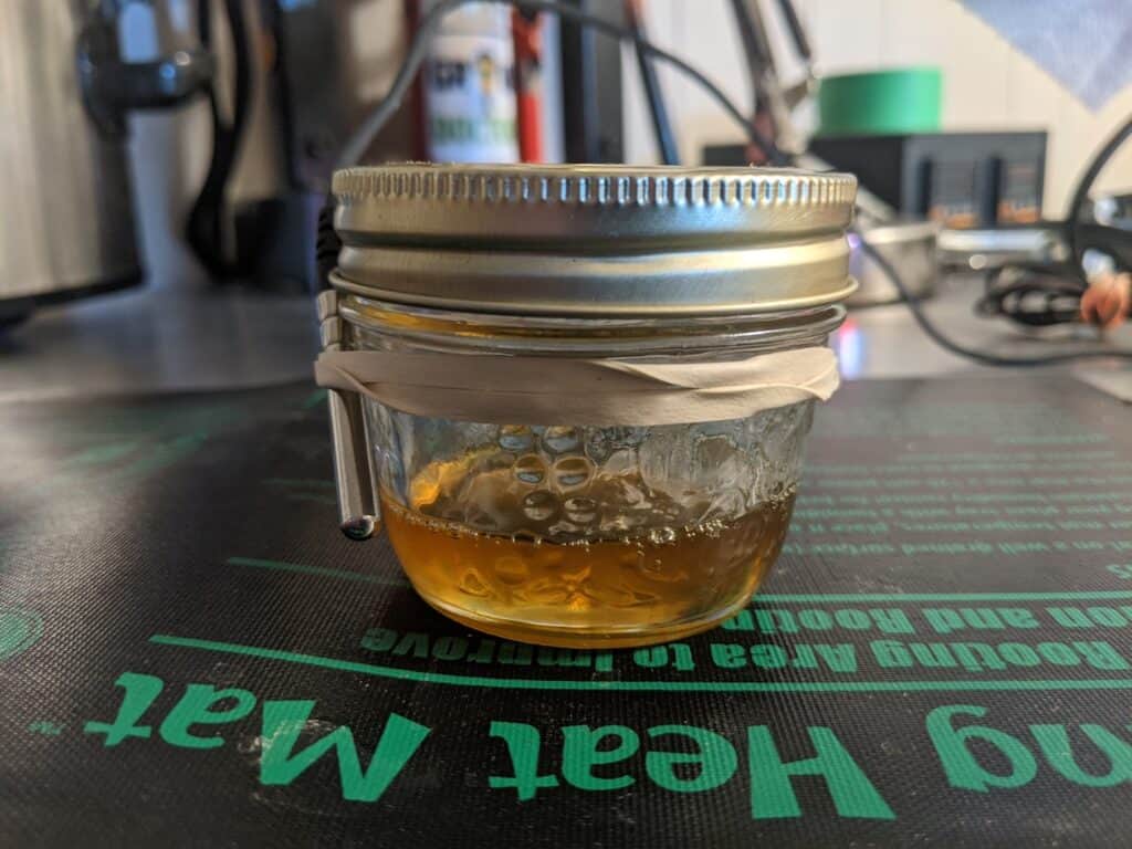 hash rosin jam temp control