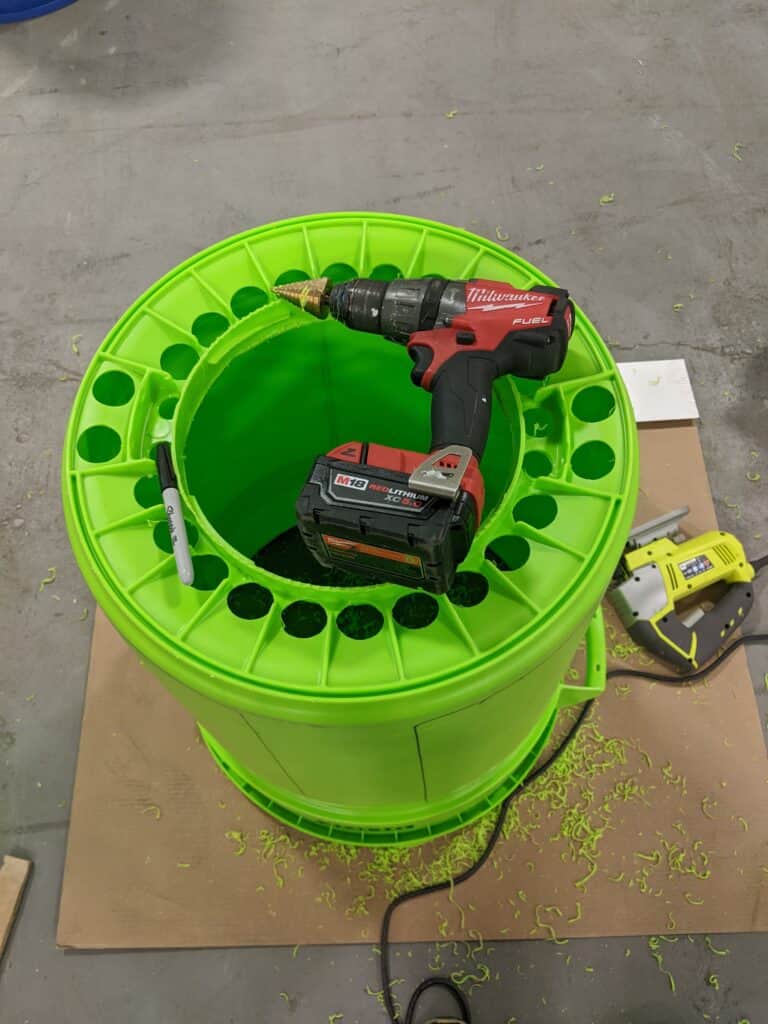 Hash bag washing device