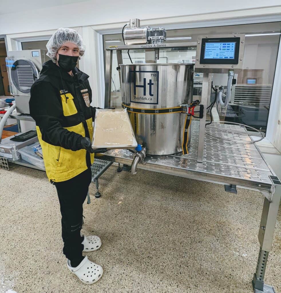 Cody Coulson with Hashtek extracted Rosin