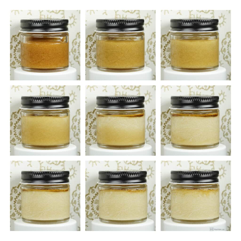 high resolution rosin curing timelapse