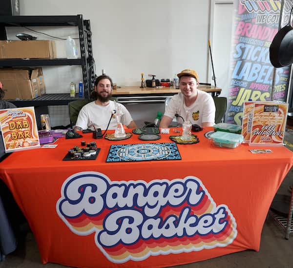 hashtek solventless extraction equipment at the smoking jacket 2023 hash rosin event