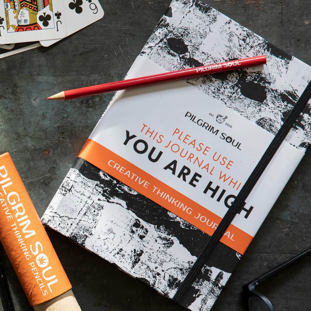 Creative Thinking Journal: "Use While High" Edition