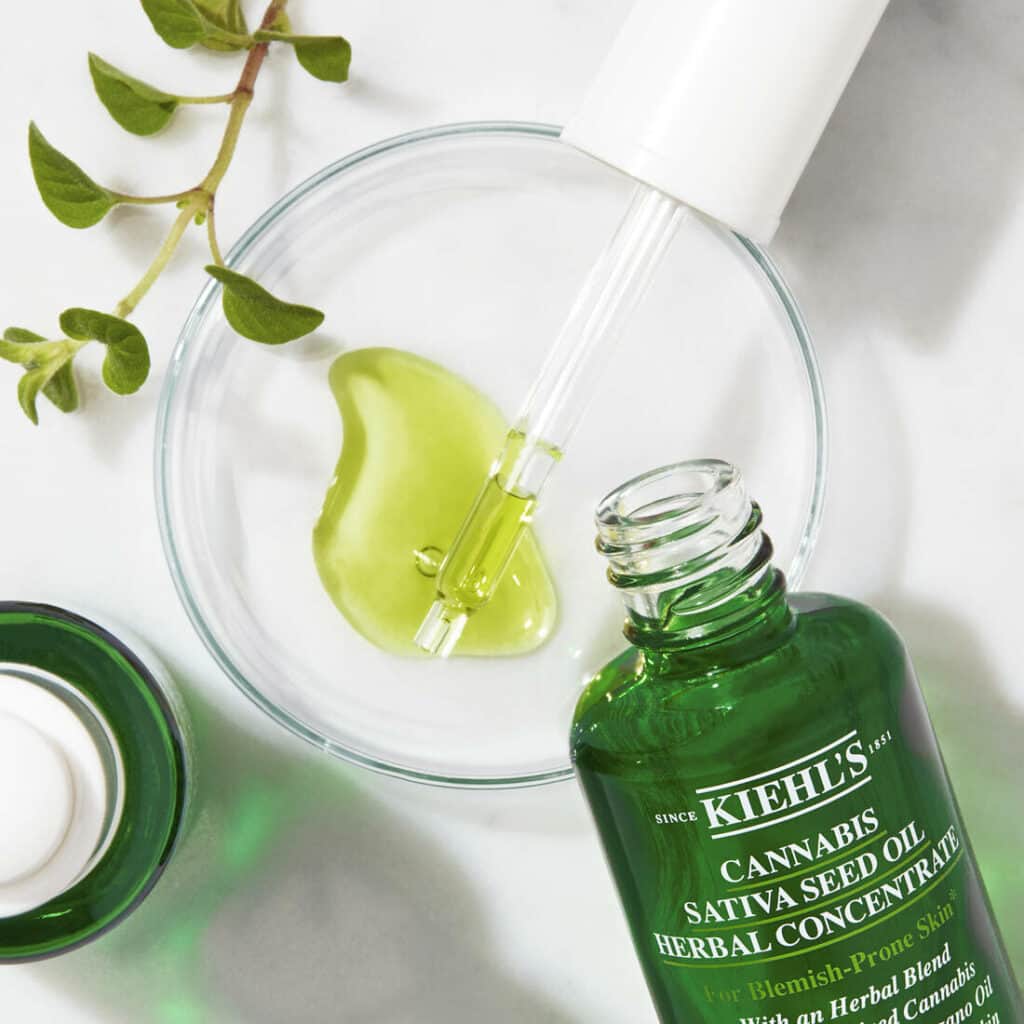 Kiehl’s Cannabis Sativa Seed Oil Herbal Concentrate Face Oil