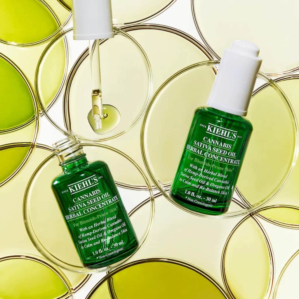 Kiehl’s Cannabis Sativa Seed Oil Herbal Concentrate Face Oil