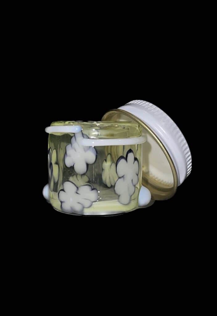 The Melting Owl Head Stash Jars