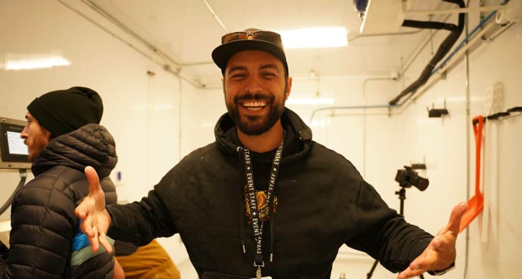 Coffee & Donuts Michigan: Aleks in the lab