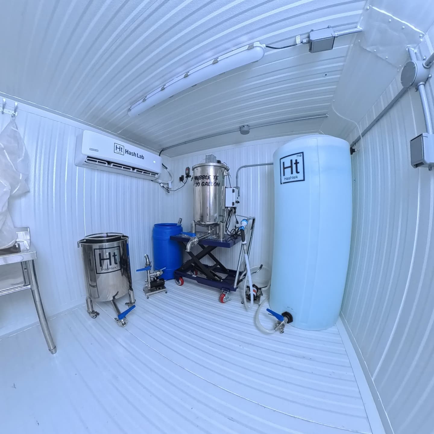 Hashtek home hash lab wash setup